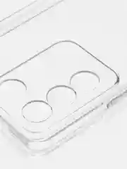 Прозрачный чехол для Vivo T2 4G силиконовый ROSCO матовый / прозрачный тонкий с защитой камер