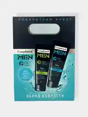 Подарочный набор для мужчин Compliment men Заряд бодрости/Гель для и после бритья