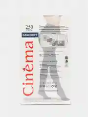 Черный теплые колготки с начесом