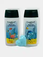 Подарочный набор Сompliment kids Морское путешествие/Шампунь/Пена для ванн/Соль шипучая