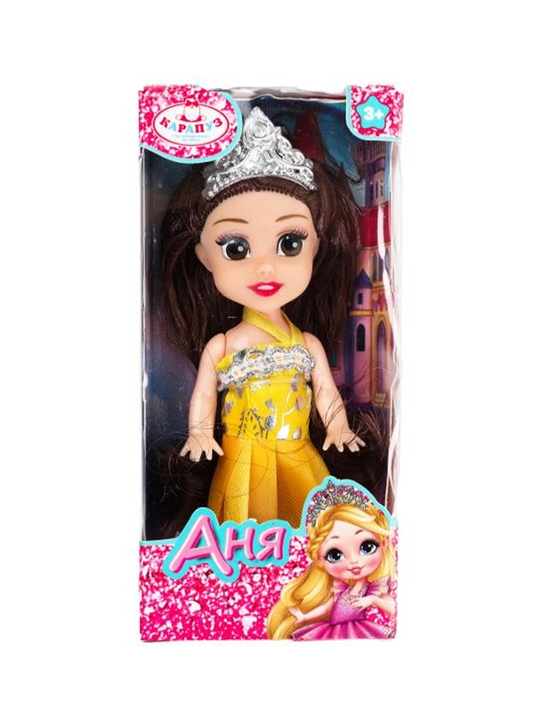 Игрушка Карапуз Кукла Анечка 12 см