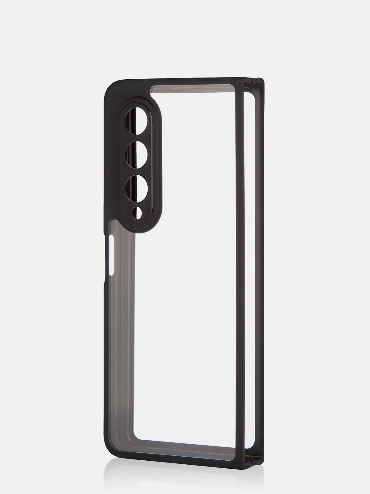 Прозрачный чехол для Samsung Galaxy Z Fold 4, ROSCO, противоударный, силиконовая окантовка