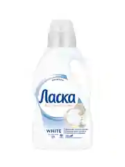 Гель для стирки Ласка "Эффект восстановления для белого", 1 л