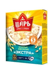 Хлопья овсяные "Экстра" ЦАРЬ, 400г
