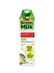 Растительный напиток GREEN MILK BARISTA на соевой основе, 1л