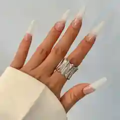 Кольцо женское посеребряное