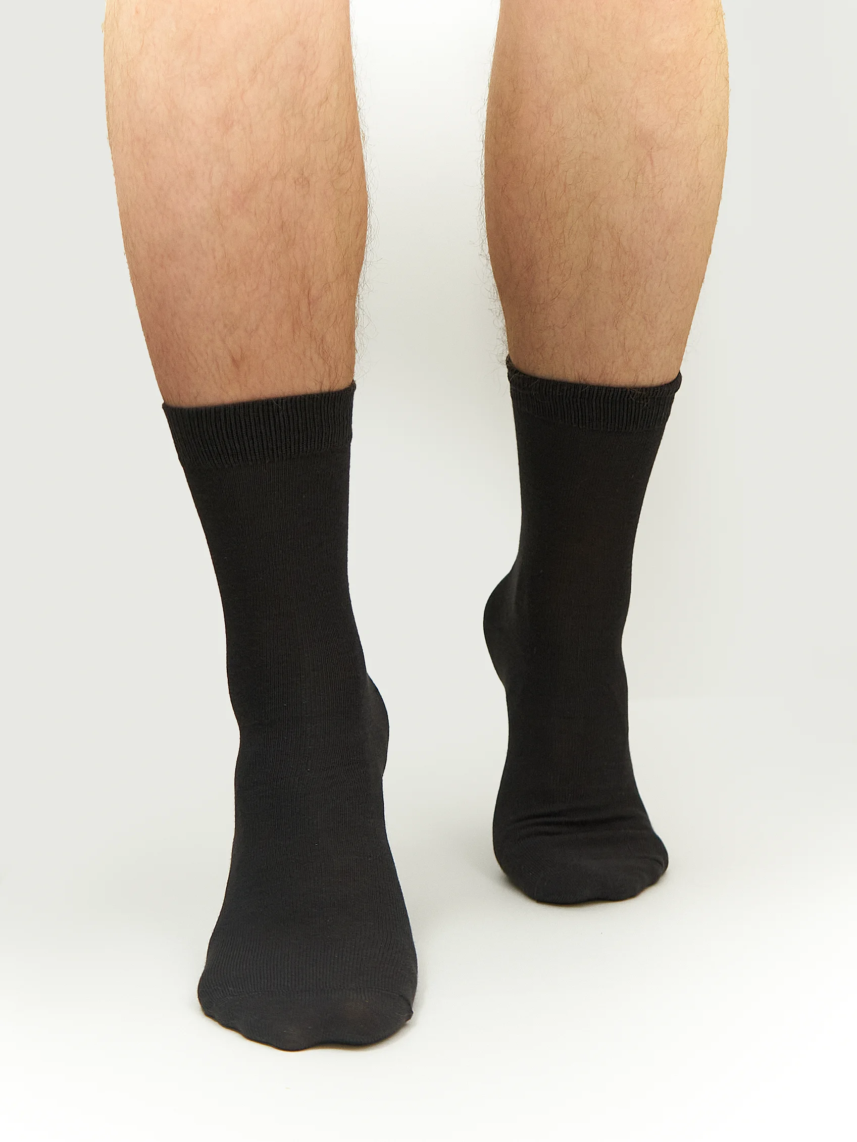 Угольный носки мужские Classic Comfort", демисезонные, 80% хлопок, размеры 25, 27, 29
