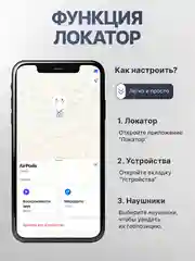 Беспроводные наушники Pods 4, 2025, Сенсорные, для iPhone и Android