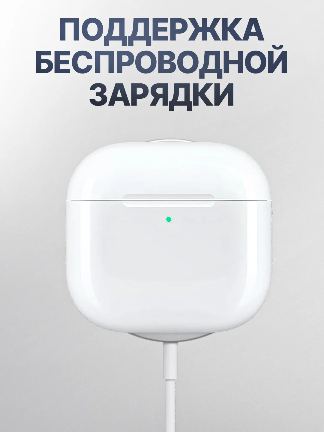 Беспроводные наушники Pods 4, 2025, Сенсорные, для iPhone и Android