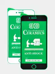 Защитное стекло iPhone 7, iPhone 8, гибкое стекло на айфон 7, 8 керамическое
