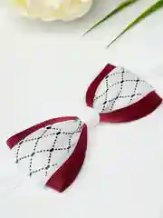 Бордовый галстук бабочка для мальчиков, ручная работа