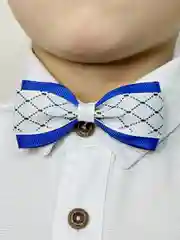Синий галстук бабочка для мальчиков, ручная работа