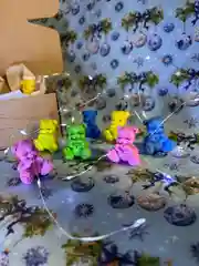 Мыло ручной работы мини Мишки 7 шт ( открытки в подарок)
