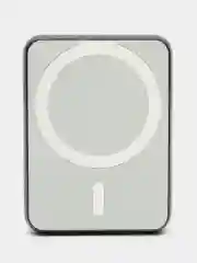 Серый повербанк REMAX для iPhone с magsafe и быстрой зарядкой 20W RPP-509 5000 mAh