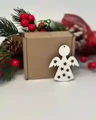 Набор из 10 ёлочных игрушек "Ангел"