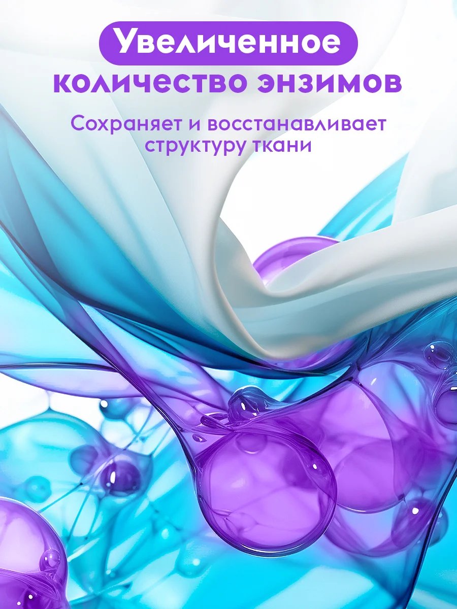 Гель для стирки DUTYBOX Лаванда 1 л 100 стирок, ультраконцентрат