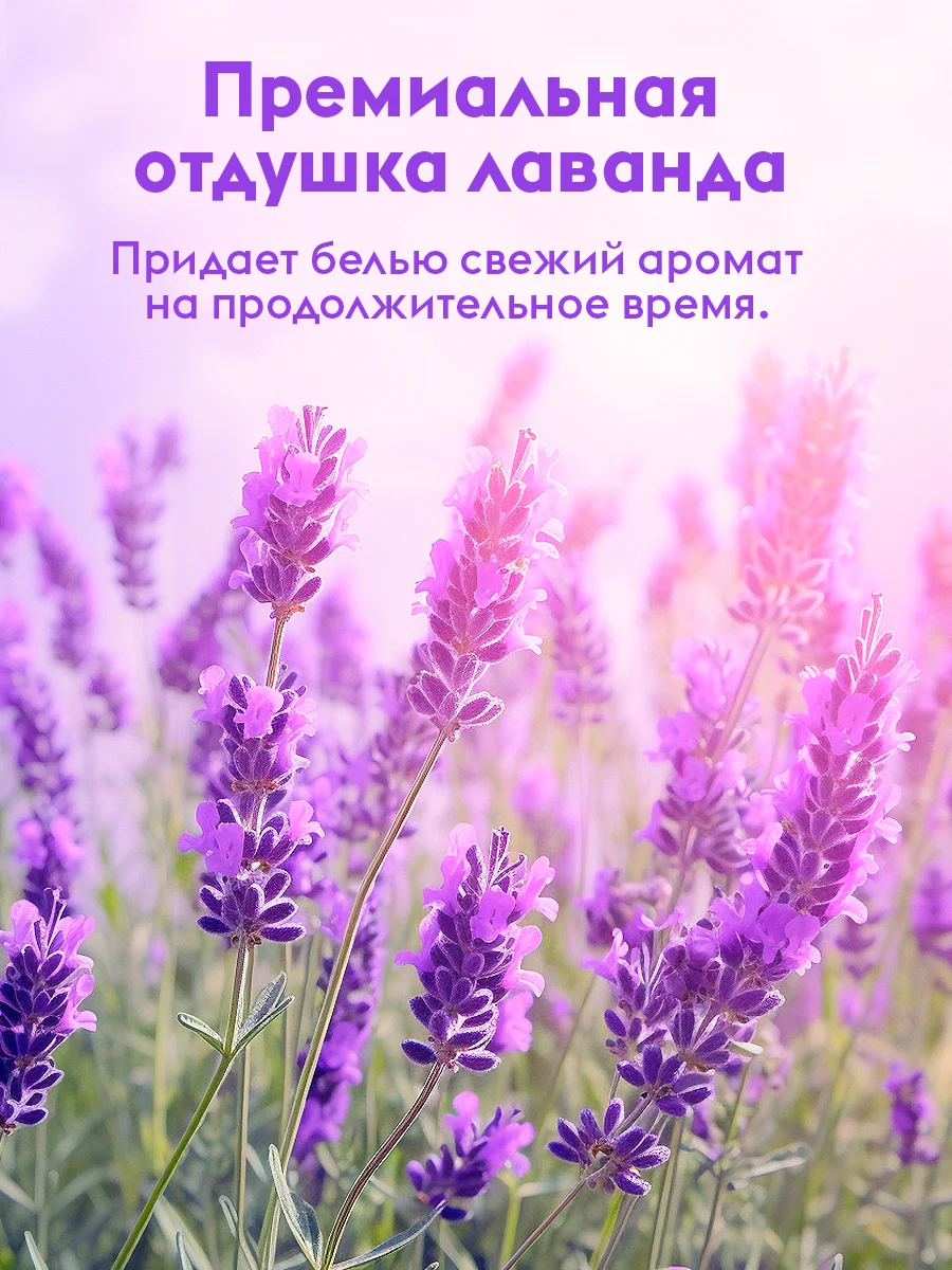 Гель для стирки DUTYBOX Лаванда 1 л 100 стирок, ультраконцентрат