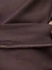 Шоколадный худи женское, оверсайз, утепленное, с капюшоном