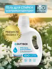 Гель для стирки DUTYBOX Фруктовая свежесть 1 л 100 стирок, ультраконцентрат
