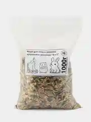Корм для птиц и хомяков, кроликов и грызунов "8 в 1" 500г , 1000г
