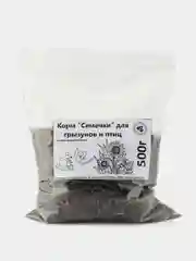 Корм "Семечки"  для грызунов и птиц семена подсолнечника, не жареные  250 г, 500г