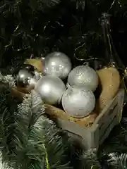 Серебряный новогодние елочные шары, набор шаров, елочные игрушки, набор 12 штук, диаметр 5 см