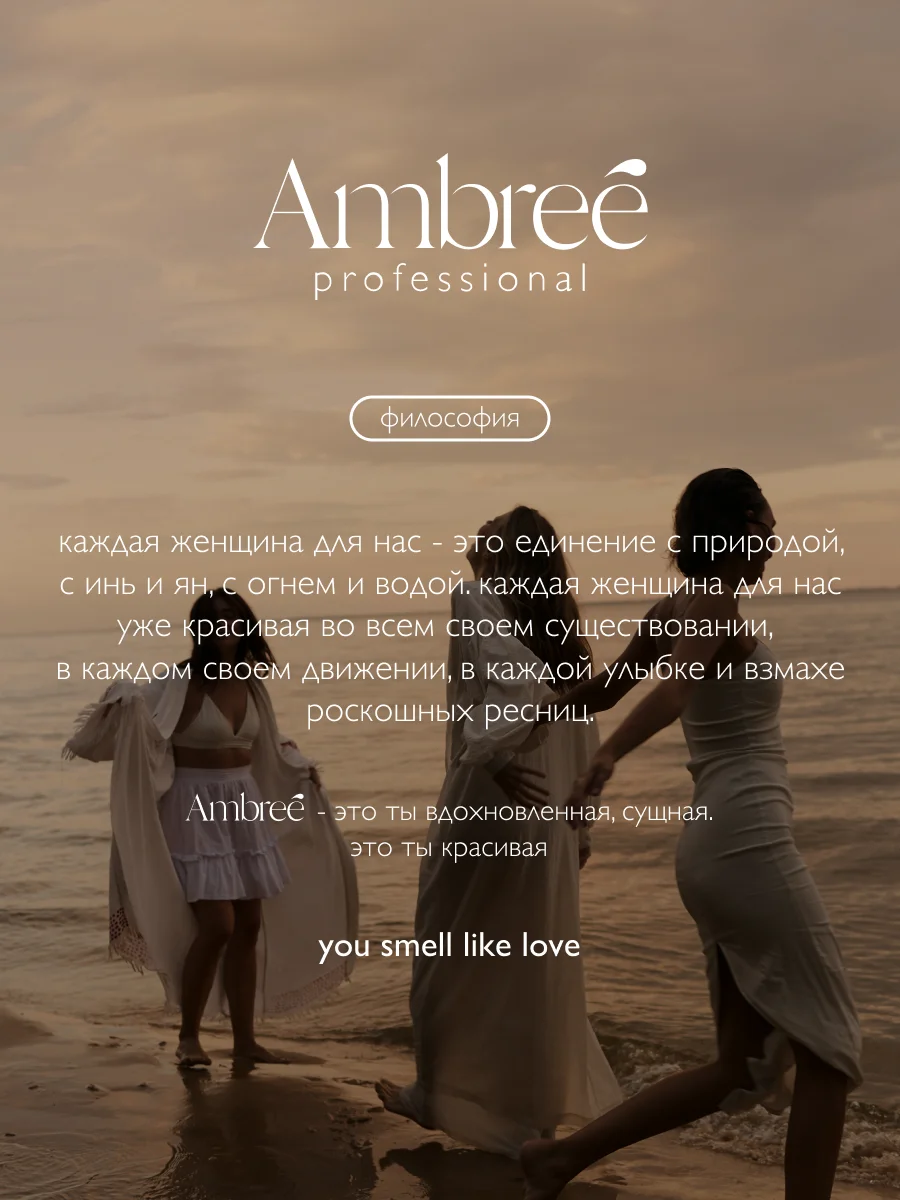 AMBREE Professional Парфюмированный гель для душа, аромат Black Papper 250 мл с биотином