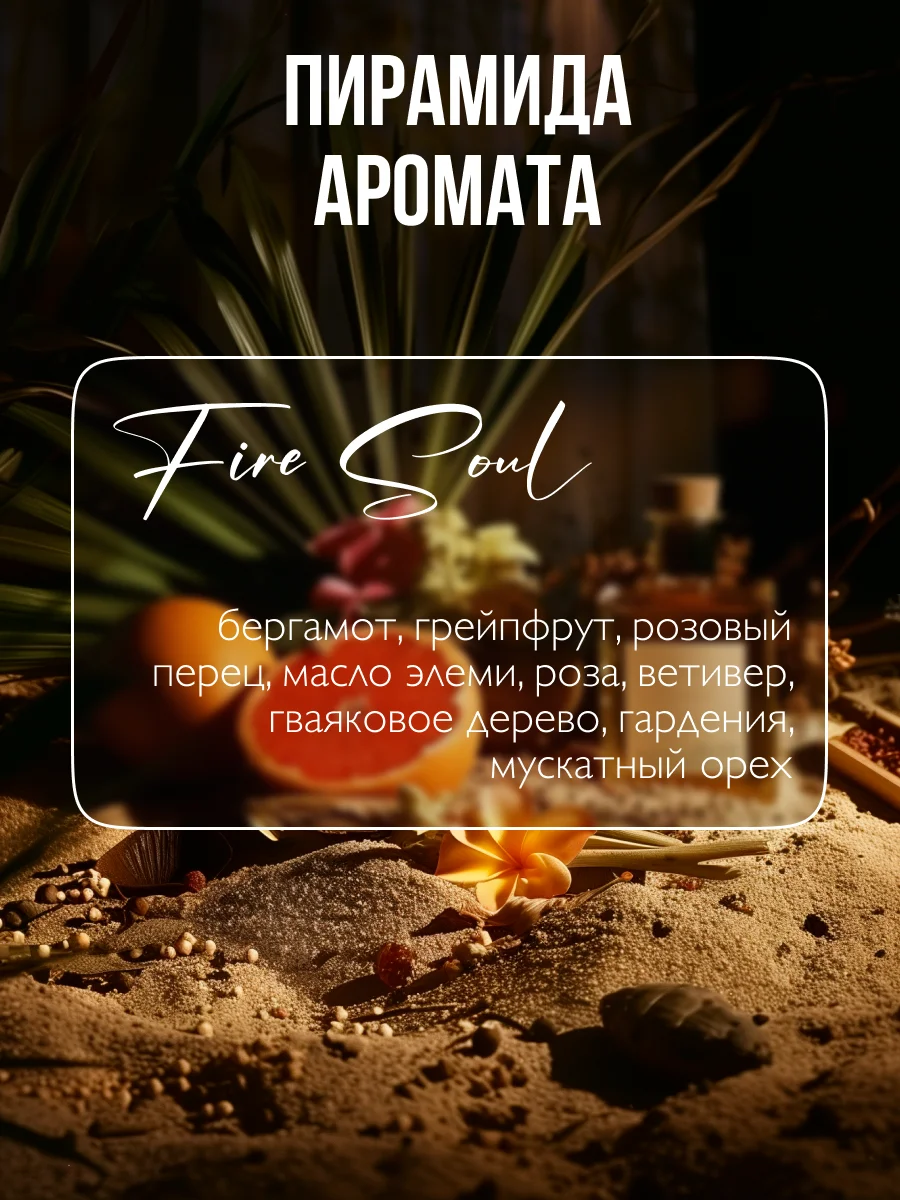 AMBREE Professional Крем баттер для тела увлажняющий с ароматом Fire soul 250 мл