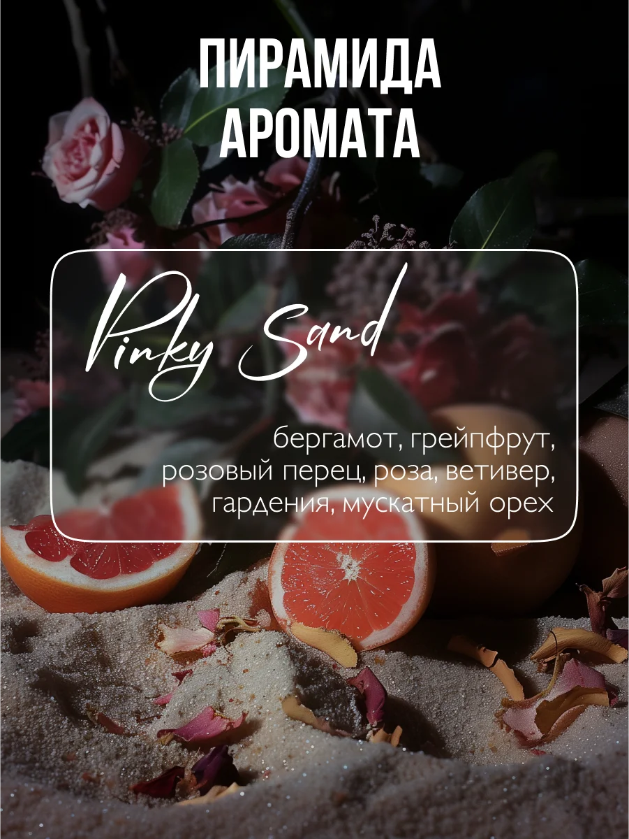 AMBREE Professional Гель для душа + шампунь 2в1, Pinky Sand Для мужчин и женщин 1 л