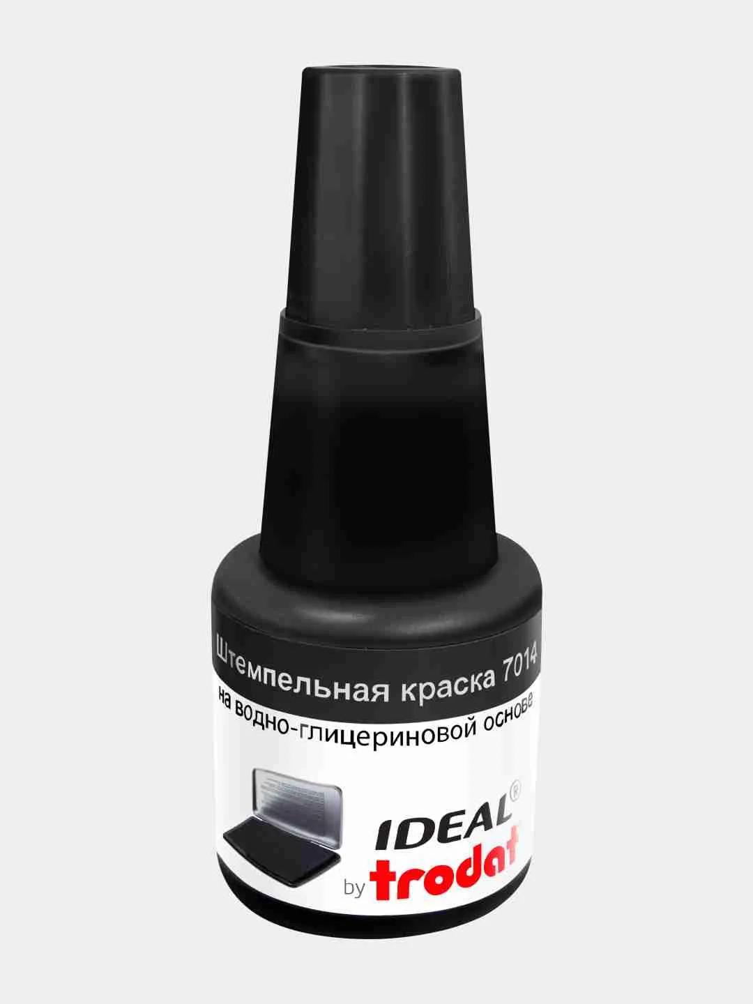 Черный штемпельная краска IDEAL 7014, от компании Trodat, 24 мл