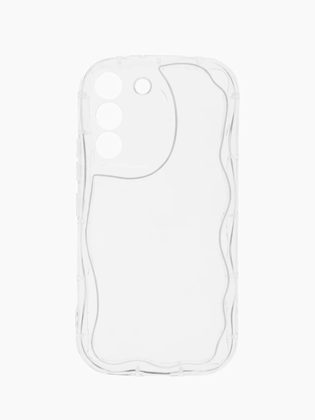 Прозрачный чехол для Samsung Galaxy S22 (Самсунг Галаки С22) прозрачный противоударный