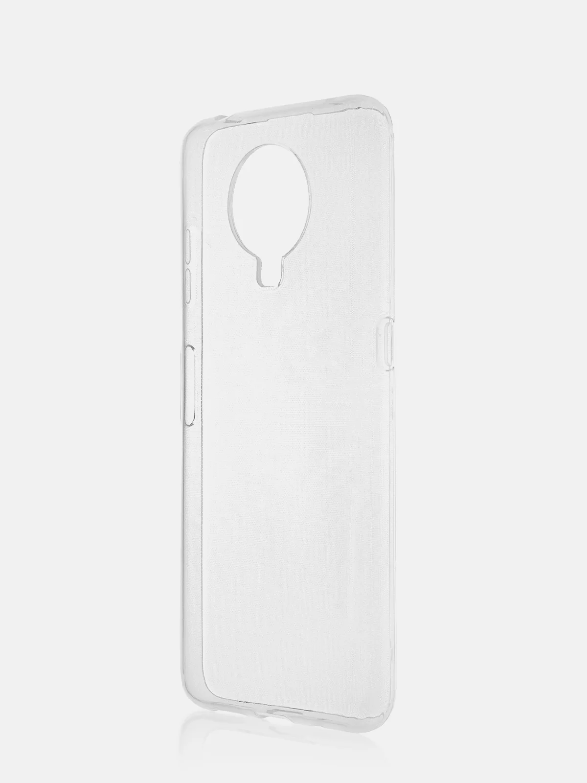 Прозрачный силиконовый чехол ROSCO для Nokia G20 и Nokia G10 с защитой камер и от прилипания
