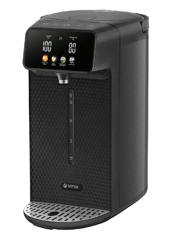 Термопот Vitek VT-7120 5л. 1430Вт темно-серый