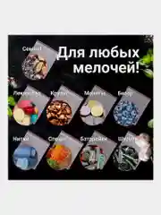 Пакеты с замком ZIP LOCK "зиплок", комплект 100 шт., 60х80 мм, ПВД, толщ. 35 микр