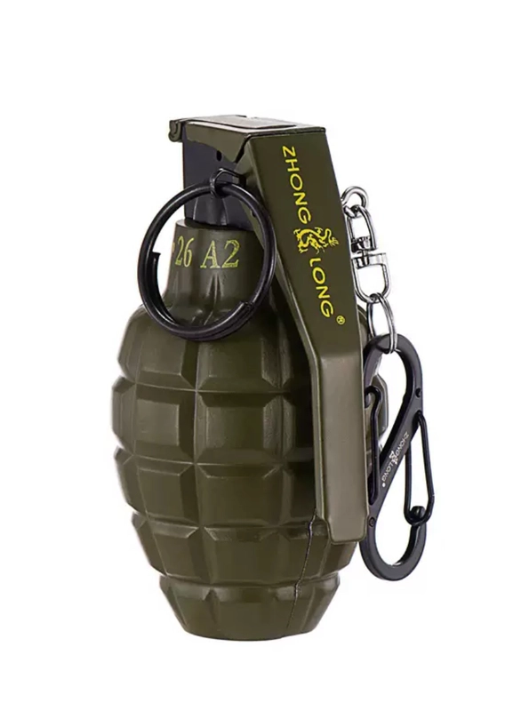 Зажигалка газовая/турбо Граната M26A2