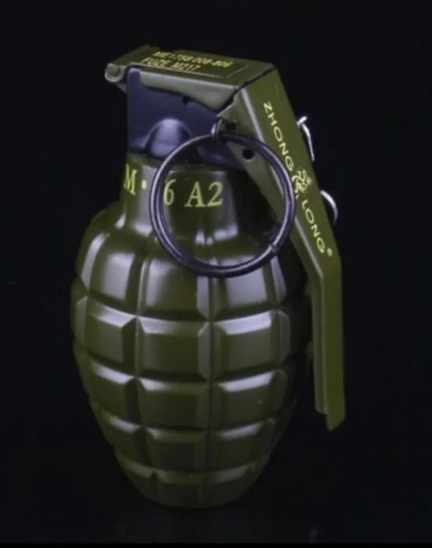 Зажигалка газовая/турбо Граната M26A2