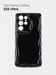 Черный чехол для Samsung Galaxy S22 Ultra (Самсунг Галаки С22 Ультра) противоударный