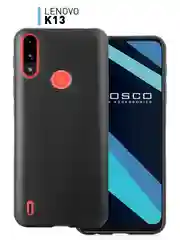 Чехол ROSCO для Lenovo K13 с матовым покрытием и бортиком (защитой) вокруг модуля камер