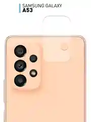 Защитное стекло на камеру ROSCO, для телефона Samsung Galaxy A53, прозрачное, закаленное