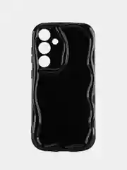 Черный чехол для Samsung Galaxy S24 Plus (Самсунг Галакси С24 Плюс), противоударный