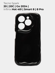 Чехол Tecno Spark 20C/20/Go 2024/Infinix Smart 8/8Pro/8Plus/Hot 40i, противоударный