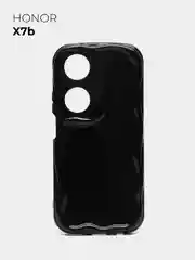 Черный чехол для Honor X7B (Хонор Х7Б), противоударный