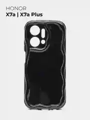 Черный чехол для HONOR X7a / X7a Plus (Хонор Х7А Плюс), противоударный