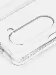 Прозрачный складной пластиковый чехол ROSCO для Samsung Galaxy Z Fold 5, прозрачный, с защитой камер