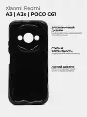 Чехол для Xiaomi Redmi A3 / A3x / Poco C61 (Сяоми Редми А3/A3х), противоударный
