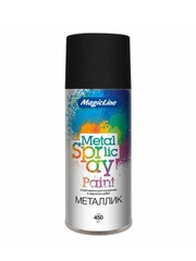 Краска металлик "Черная" (265г) RAL 790M