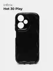 Черный чехол для Infinix Hot 30 Play 4G (Инфиникс Хот 30 Плей 4 Джи), противоударный