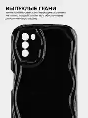 Черный чехол для Xiaomi Poco M3 (Сяоми Поко М3), противоударный