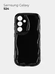 Черный чехол для Samsung Galaxy S24 5G (Самсунг Галакси С24 5 Джи),, противоударный