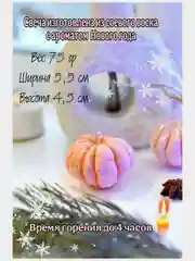 Манго свечи новогодние набор, символ 2025 года Змея